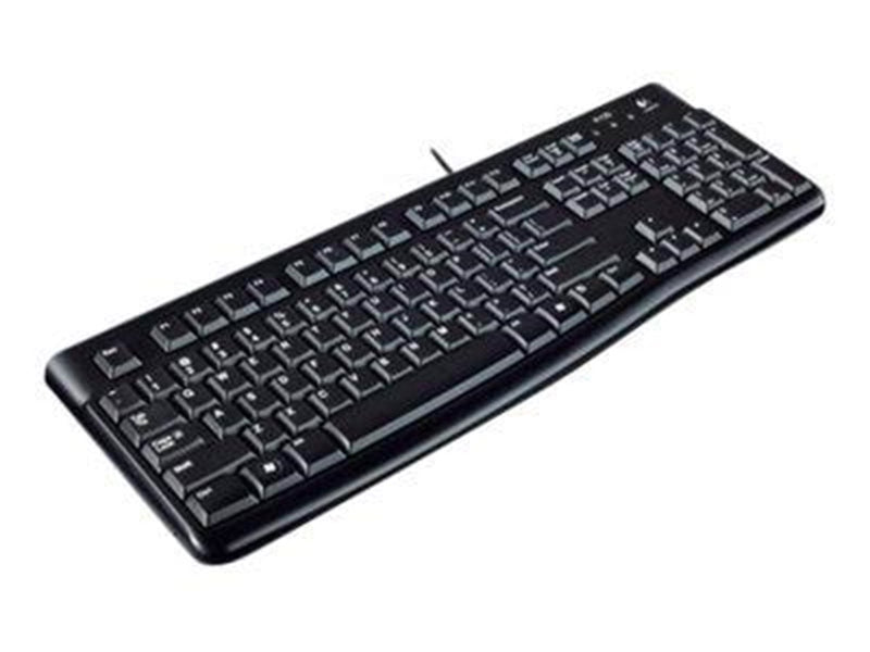 Logitech Desktop MK120 - Tastatur & Maus Set - Griechisch - Schwarz