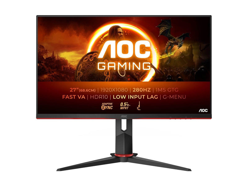27" AOC 27G2ZN3 - 1920x1080 (FHD) - 280Hz - VA