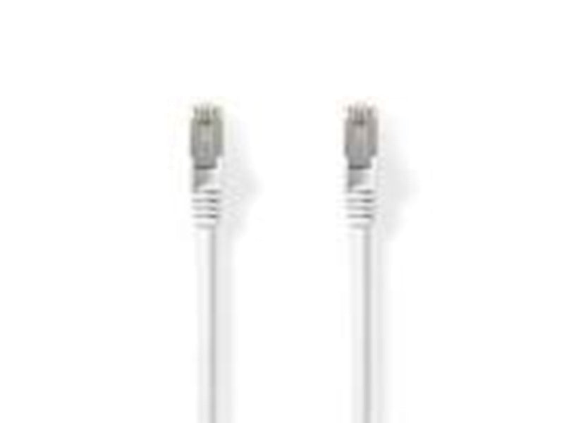 Nedis Cat 8.1 Network Cable | S/FTP | RJ45 Male | RJ45 Male - Weiß - 20 meter