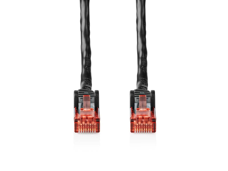 Nedis CAT6 Network Cable | RJ45 Male | RJ45 Male | U/UTP | 20.0 m - Schwarz - 20 meter