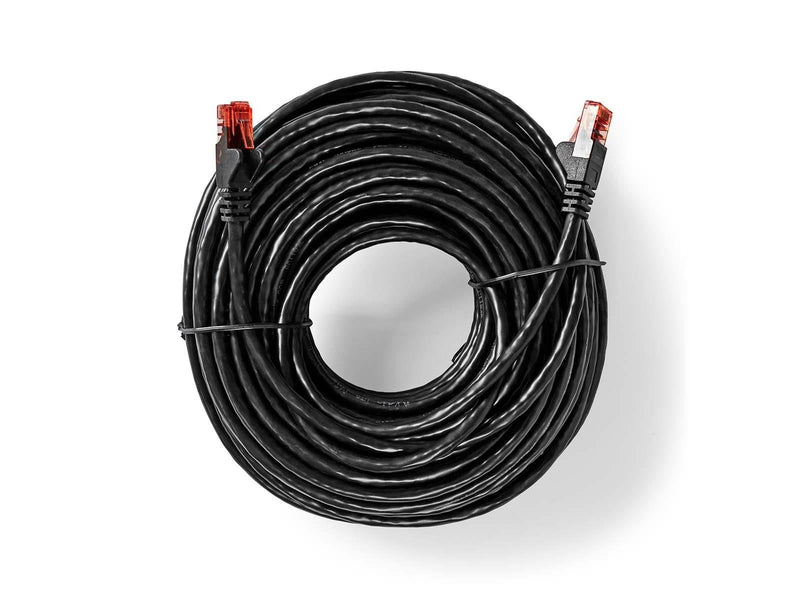 Nedis CCGL85900BK500 networking cable - Schwarz - 50 meter