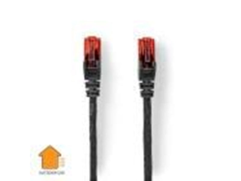 Nedis CAT6 Network Cable | RJ45 Male | RJ45 Male | U/UTP | 75.0 m - Schwarz - 75 meter
