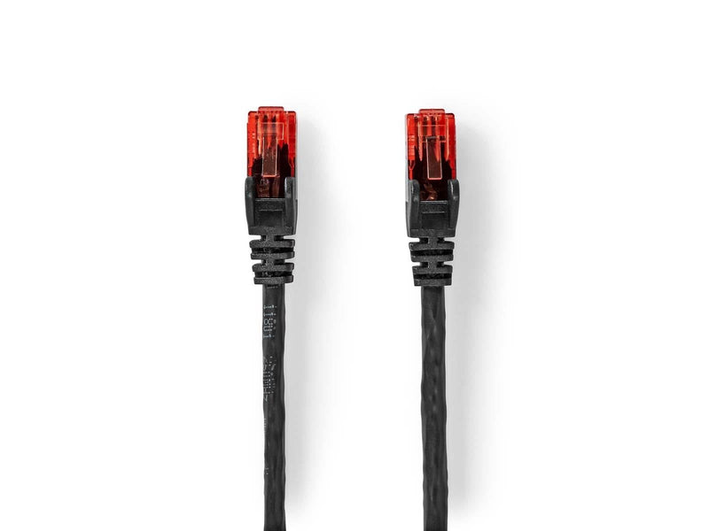 Nedis CAT6 Network Cable | RJ45 Male | RJ45 Male | U/UTP | 75.0 m - Schwarz - 75 meter