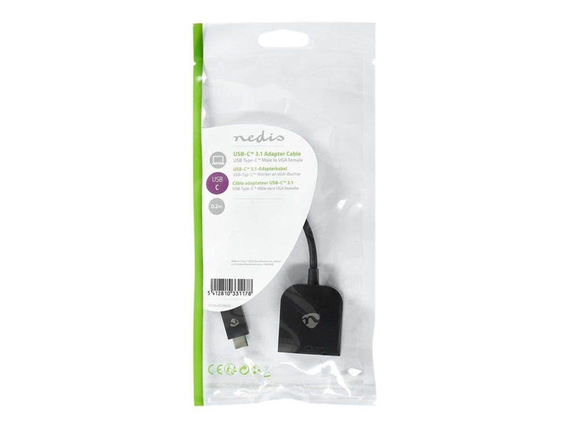 Nedis adapter - VGA / USB 3.1 - 20 cm