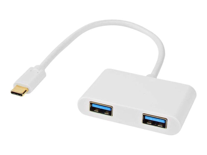Nedis CCGP65960WT02 - USB adapter - USB-C 3.1 - USB 3.0 x 2