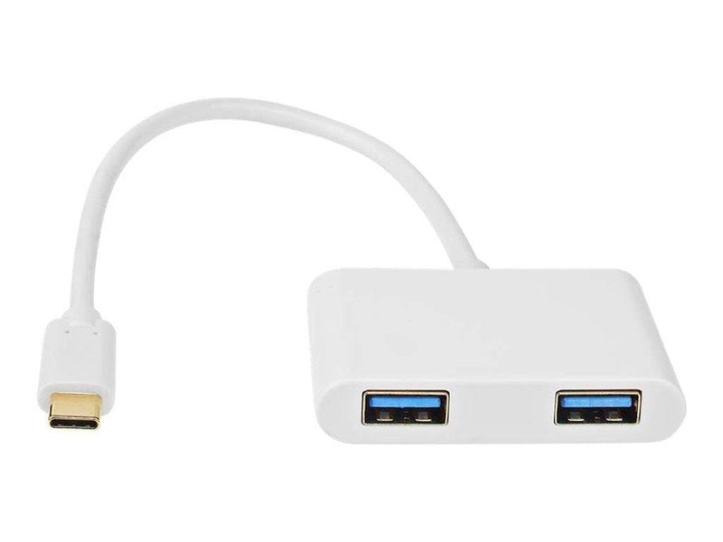 Nedis CCGP65960WT02 - USB adapter - USB-C 3.1 - USB 3.0 x 2