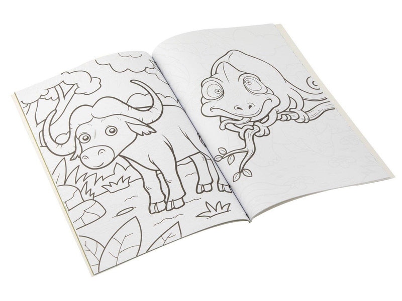 Creative Craft Group Moxy - Colouring & Activity Book - Jungle (150069)