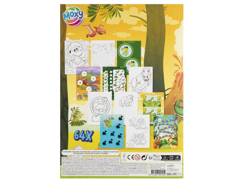 Legind Moxy - Colouring & Activity Book - Dino