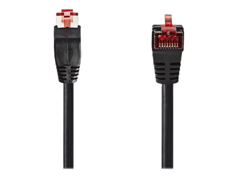 Nedis network cable - 1 m - black - Schwarz - 1 meter