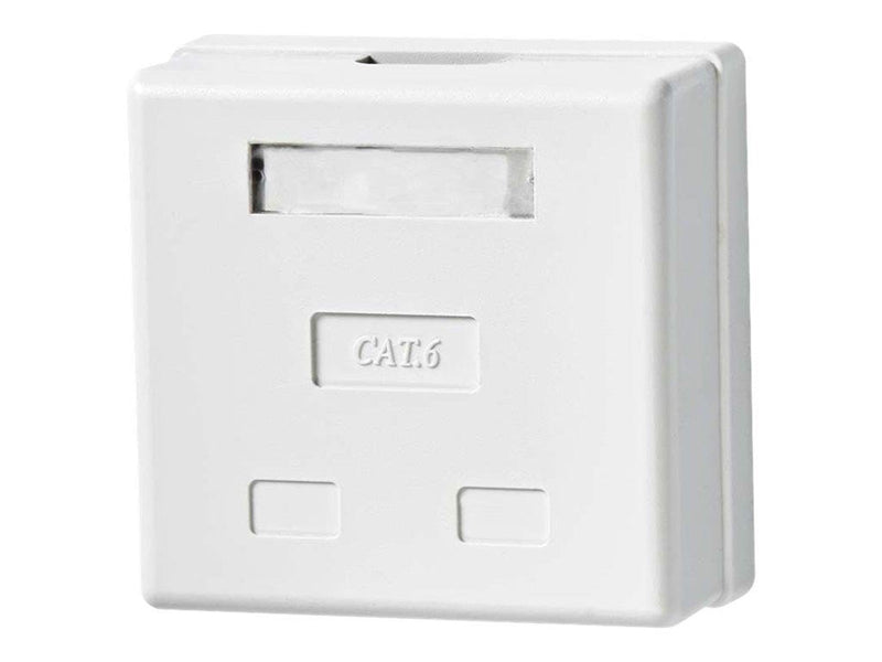 Nedis - socket-outlet - 2 network sockets - white