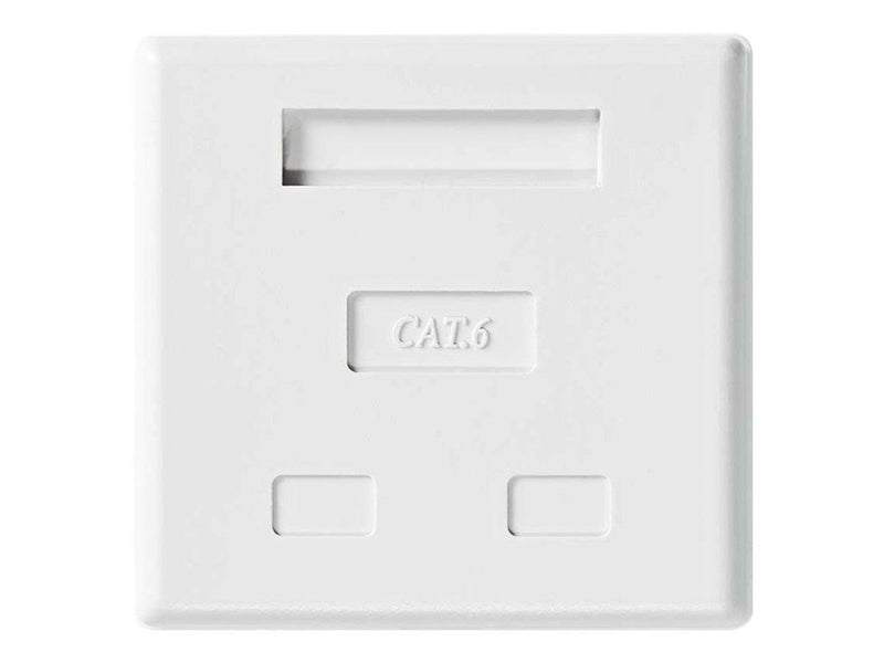 Nedis - socket-outlet - 2 network sockets - white