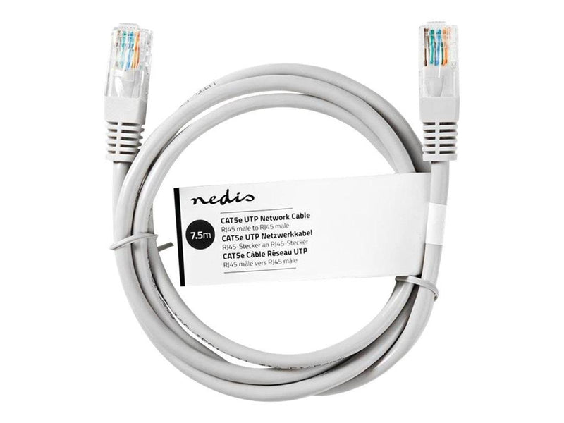 Nedis network cable - 7.5 m - grey - Grau - 7.5 meter