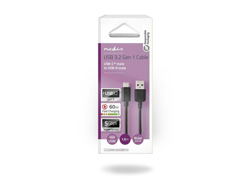 Nedis CCGW61600BK10 USB cable