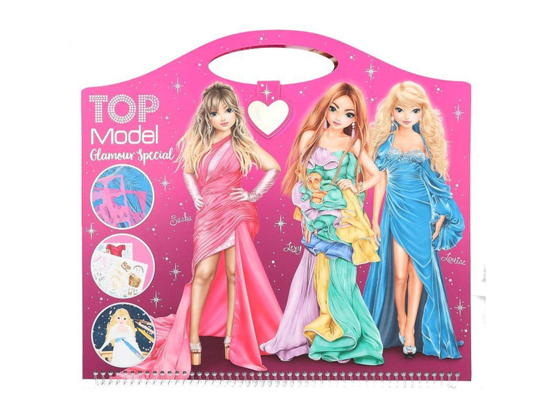 Topmodel Create Your Glamour Special Colouring Book
