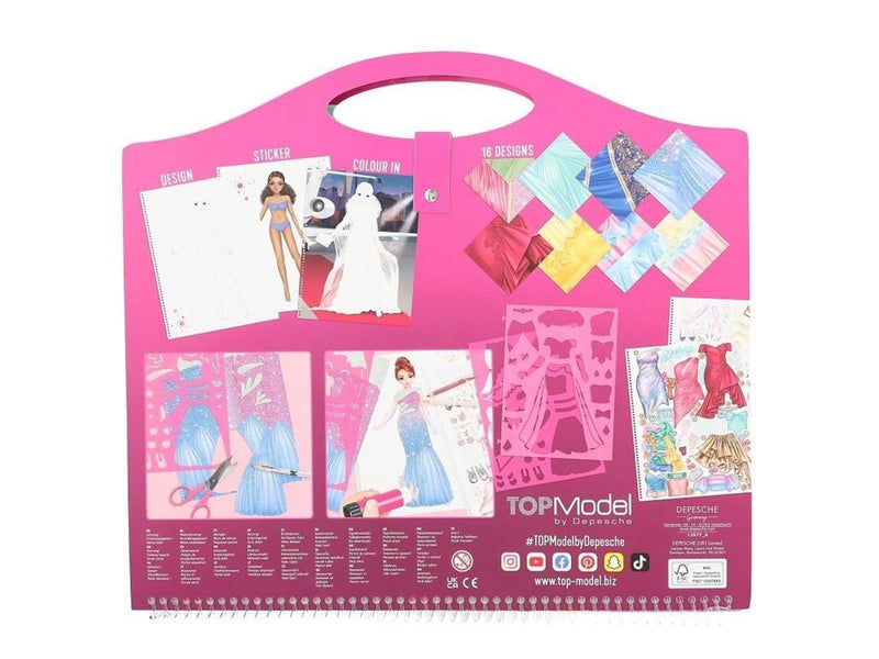 Topmodel Create Your Glamour Special Colouring Book