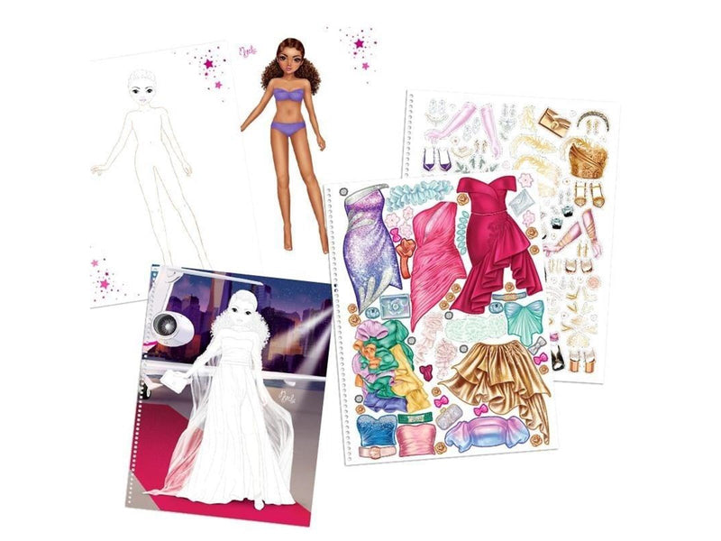 Topmodel Create Your Glamour Special Colouring Book