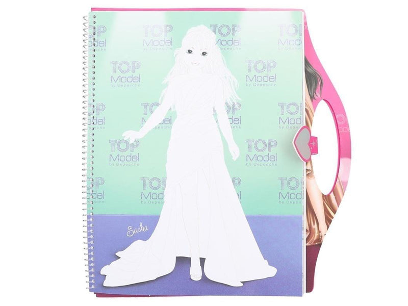 Topmodel Create Your Glamour Special Colouring Book