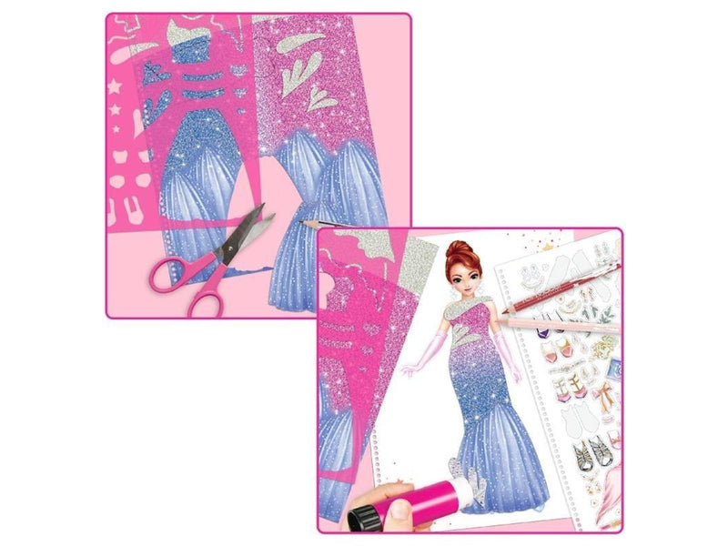 Topmodel Create Your Glamour Special Colouring Book