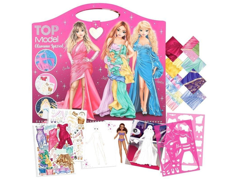 Topmodel Create Your Glamour Special Colouring Book