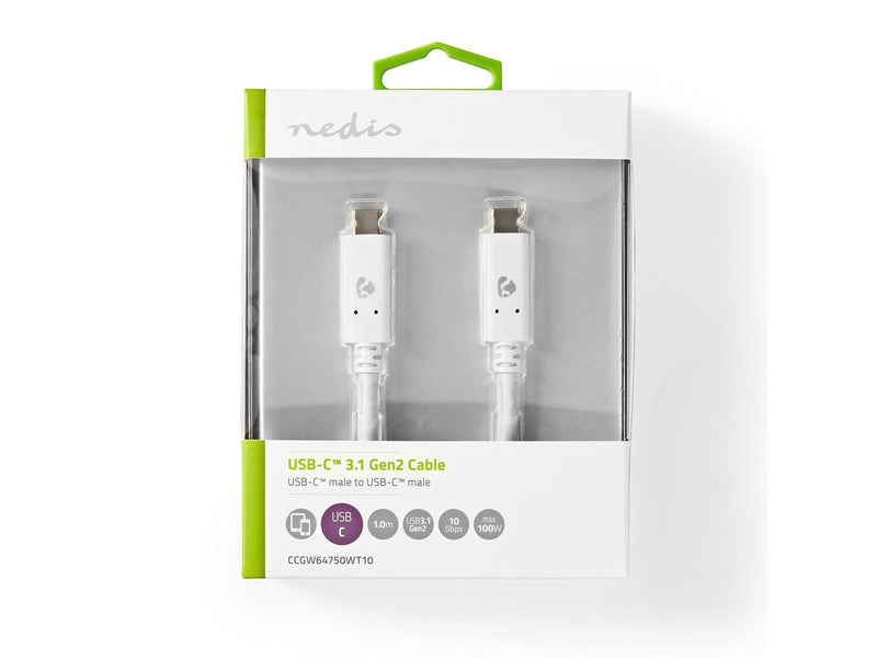Nedis CCGW64750WT10 USB cable