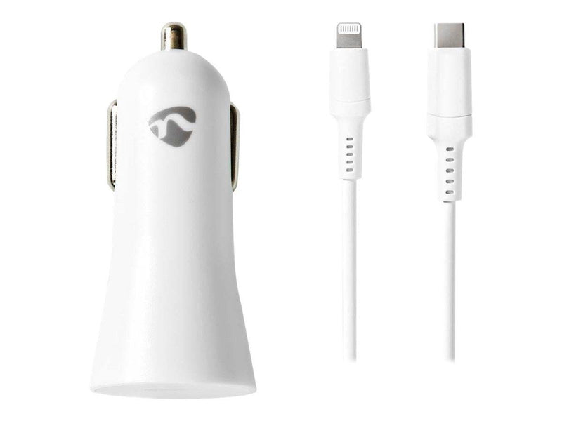 Nedis car power adapter - 24 pin USB-C - 20 Watt
