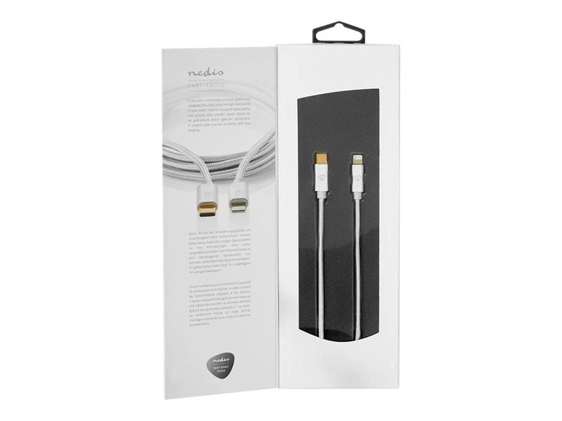 Nedis Lightning cable - Lightning / USB - 1 m