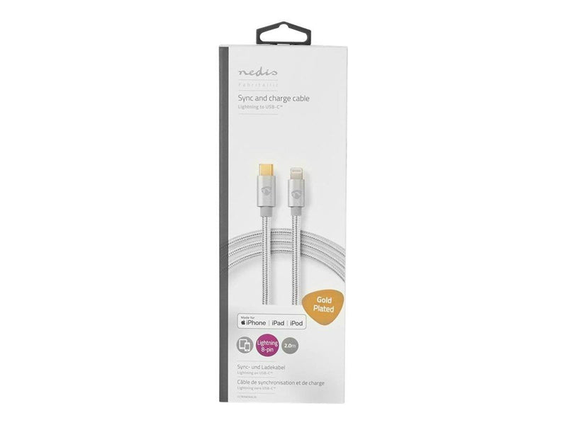 Nedis Lightning cable - Lightning / USB - 2 m