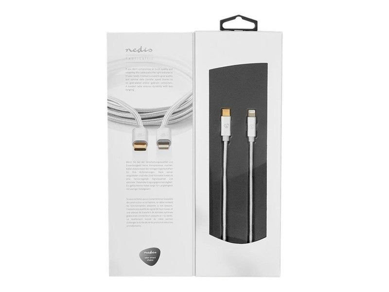 Nedis Lightning cable - Lightning / USB - 2 m