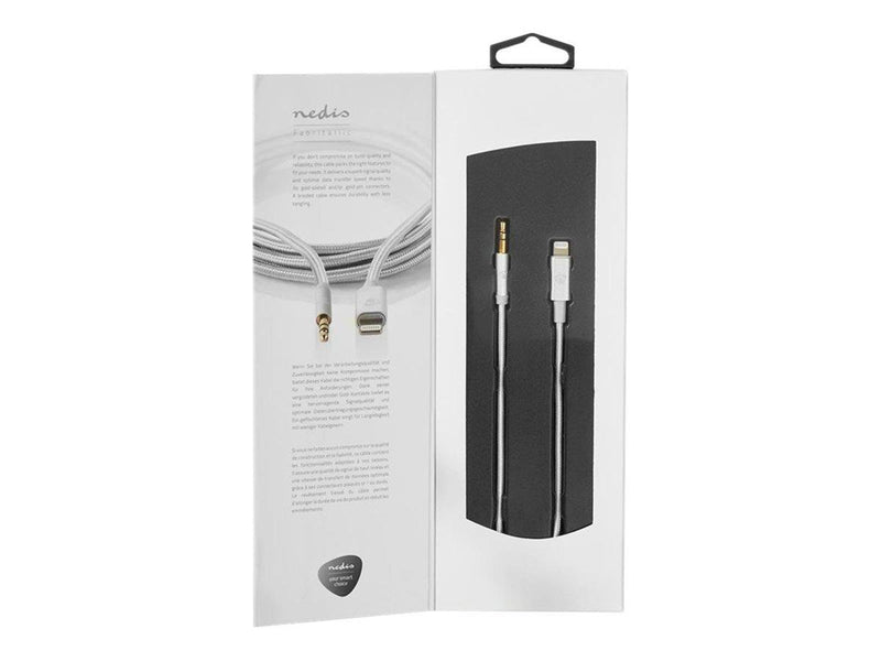 Nedis Lightning to headphone jack cable - Lightning / audio - 1 m