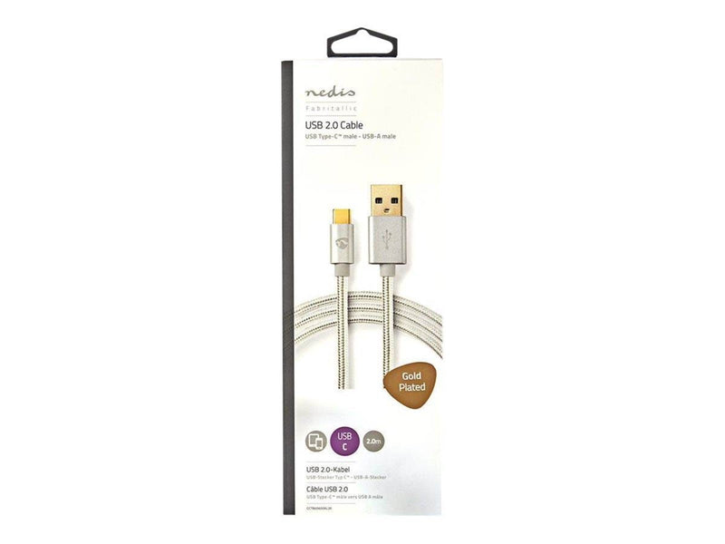 Nedis - USB-C cable - USB to 24 pin USB-C - 2 m