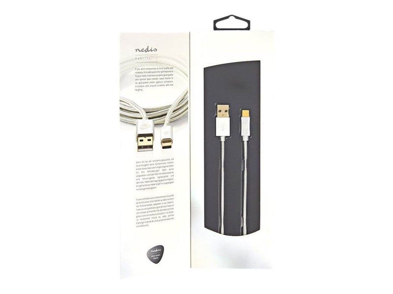 Nedis - USB-C cable - USB to 24 pin USB-C - 2 m