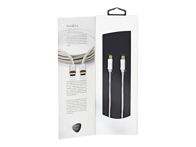 Nedis - USB-C cable - 24 pin USB-C to 24 pin USB-C - 3 m