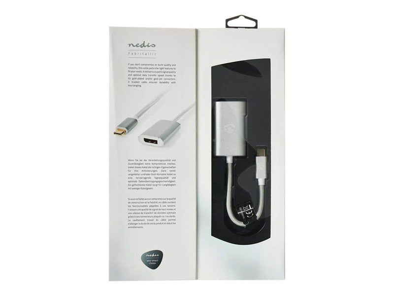 Nedis Fabritallic - USB / DisplayPort adapter - 20 cm