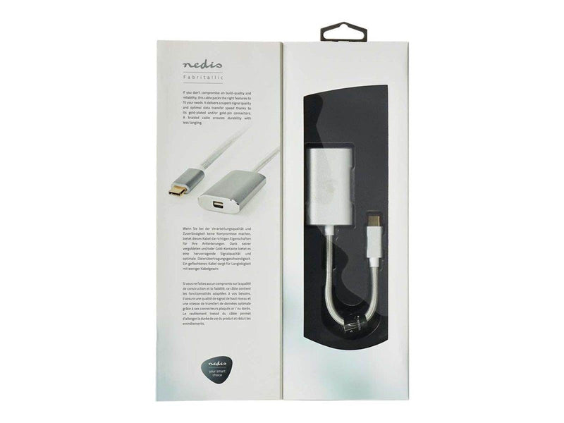 Nedis Fabritallic - USB / DisplayPort adapter - 20 cm