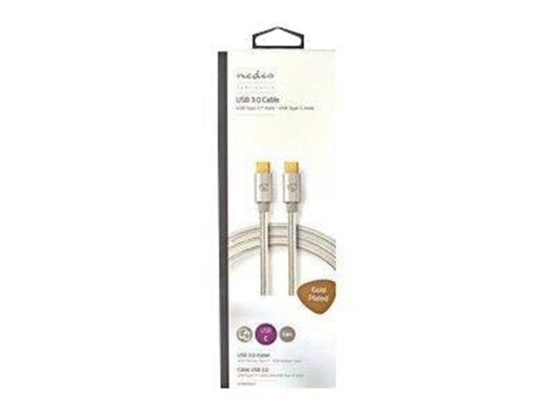 Nedis - USB-C cable - 24 pin USB-C to 24 pin USB-C - 1 m