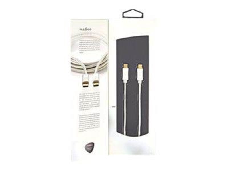 Nedis - USB-C cable - 24 pin USB-C to 24 pin USB-C - 1 m