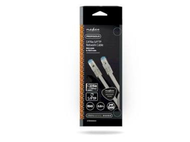 Nedis CCTB85321AL05 networking cable - Silber - 0.5 meter