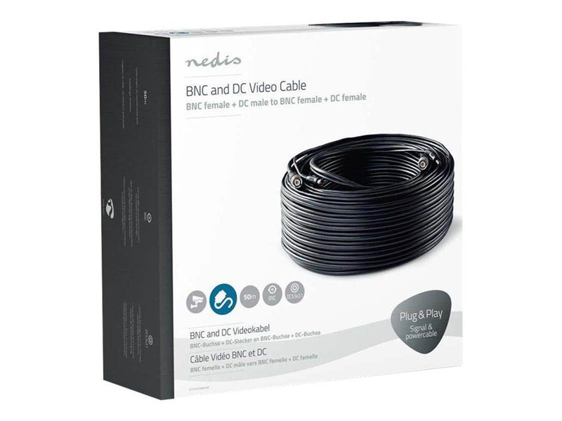 Nedis - video / power cable - 20 m