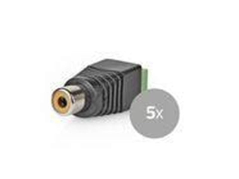 Nedis CCTV Security Connector | 2-Way Terminal Block | DIN Female