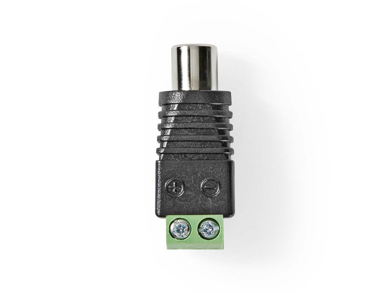 Nedis CCTV Security Connector | 2-Way Terminal Block | DIN Female