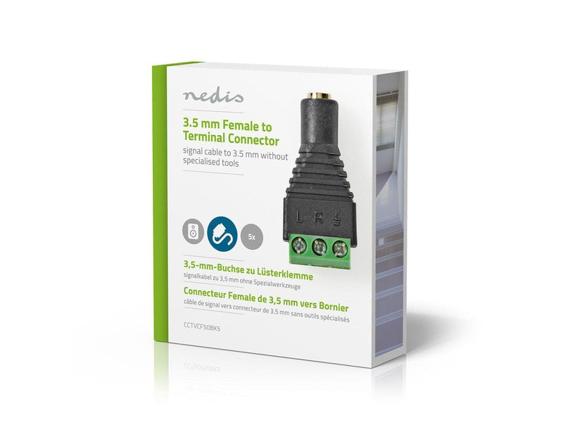 Nedis CCTVCF50BK5 cable gender changer