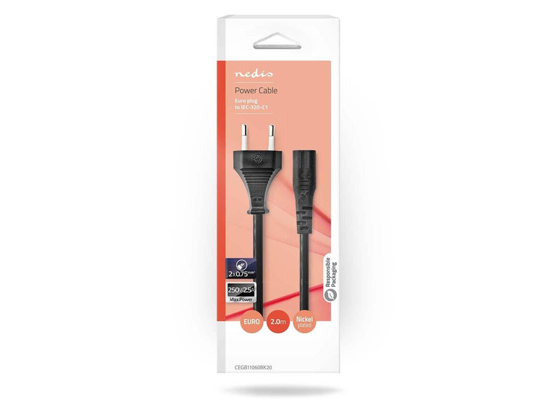 Nedis CEGB11060BK20 power cable