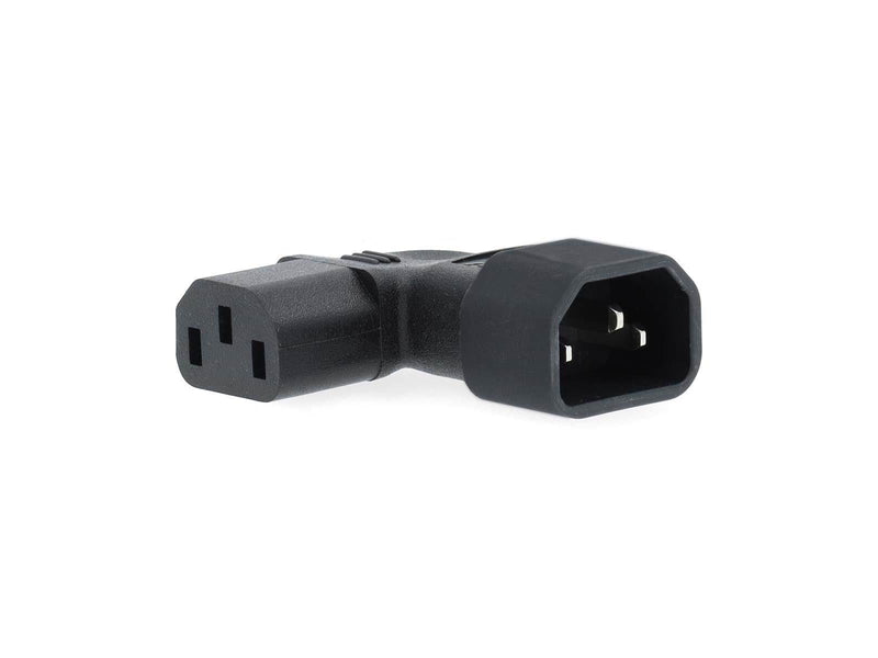 Nedis Extension Plug | IEC-320-C13 | IEC-320-C14 | Angled Left