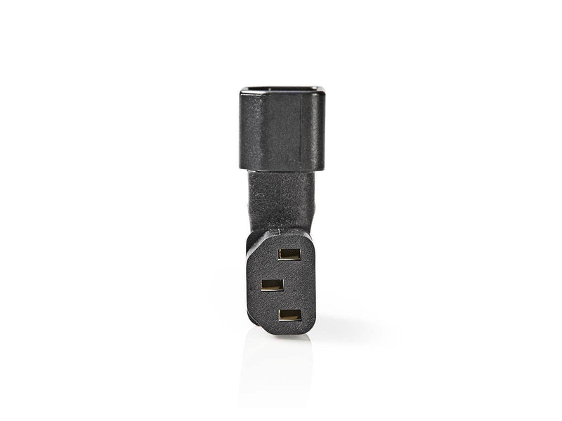 Nedis Extension Plug | IEC-320-C13 | IEC-320-C14 | Angled Left