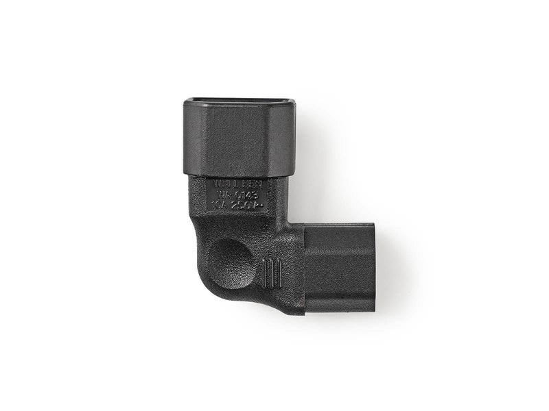 Nedis Extension Plug | IEC-320-C13 | IEC-320-C14 | Angled Left