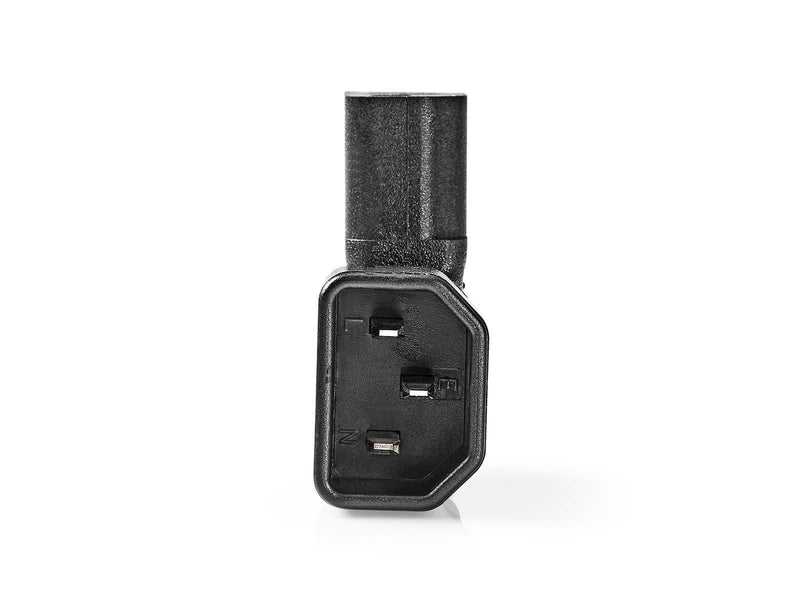Nedis Extension Plug | IEC-320-C13 | IEC-320-C14 | Angled Left