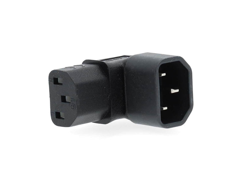 Nedis Extension Plug | EC-320-C13 | IEC-320-C14 | Angled 90°