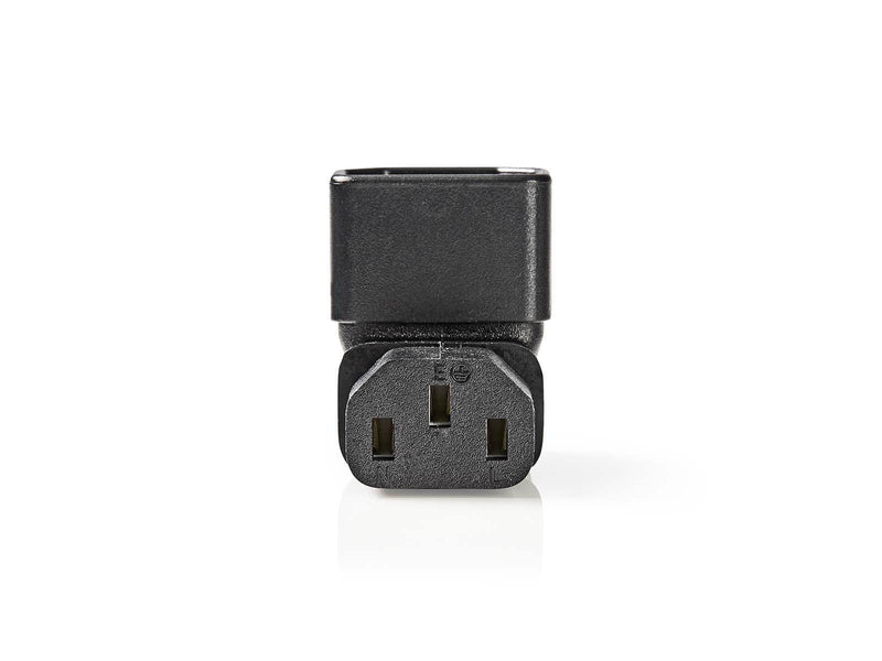 Nedis Extension Plug | EC-320-C13 | IEC-320-C14 | Angled 90°