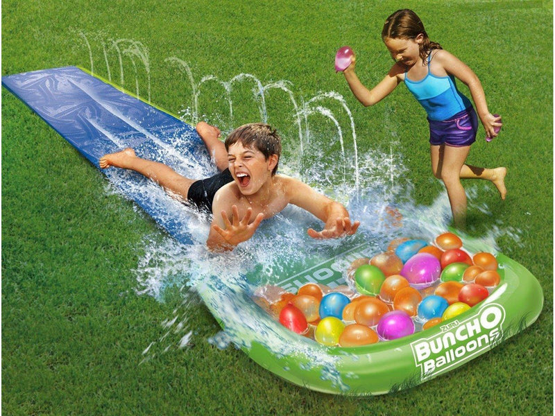 Zuru Bunch O Balloons - Water Slide Single Lane w/ 100 Water Balloons (60178/56317)