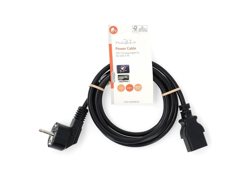 Nedis CEGL10300BK20 power cable